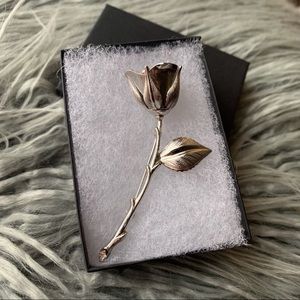 Vintage Rose Brooch